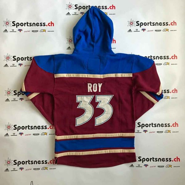 Hoodie Colorado Avalanche #33 Patrick Roy | Sportsness.ch