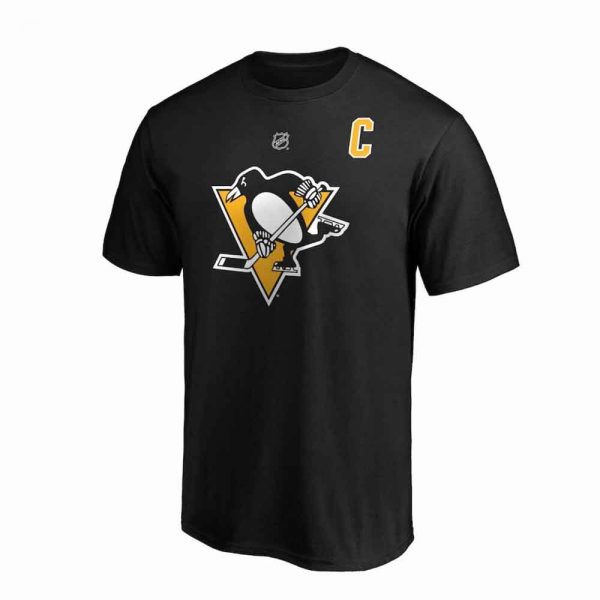 Sidney Crosby Pittsburgh Penguins Player Name & Nummer T-Shirt | Sportsness.ch