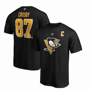 Sidney Crosby Pittsburgh Penguins Player Name & Nummer T-Shirt | Sportsness.ch