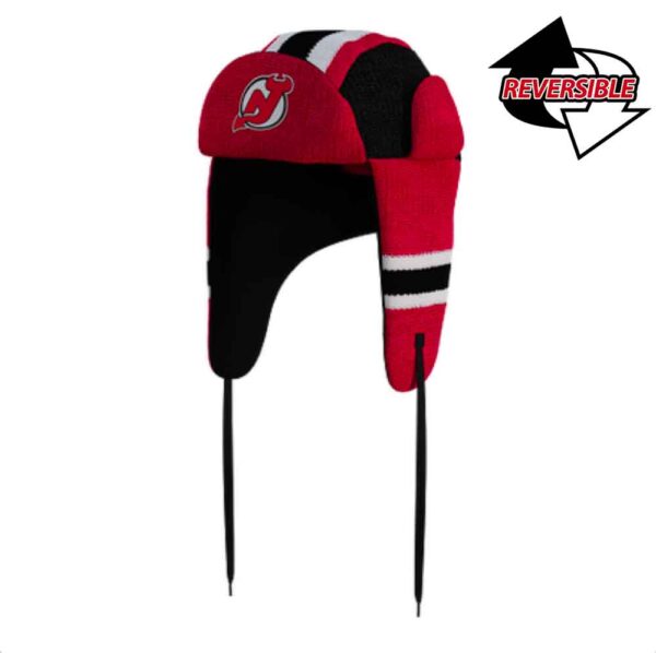 New Jersey Devils NHL Reversible Trapper | Sportsness.ch