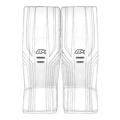 Brian's Optik 3 Intermediate Pro Custom Goalie Leg Pads | Sportsness.ch